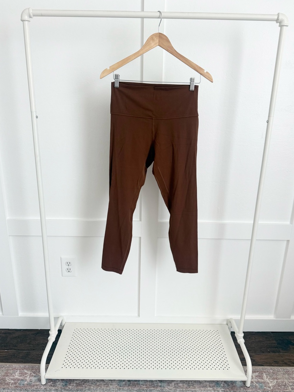 Lululemon Brown Ribbed Align Leggings 25”